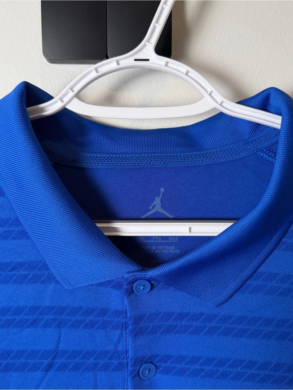 Nike Jordan Dri-FIT Victory Coaches Polo Men XXL Game Royal Blue NWT FN6924-495